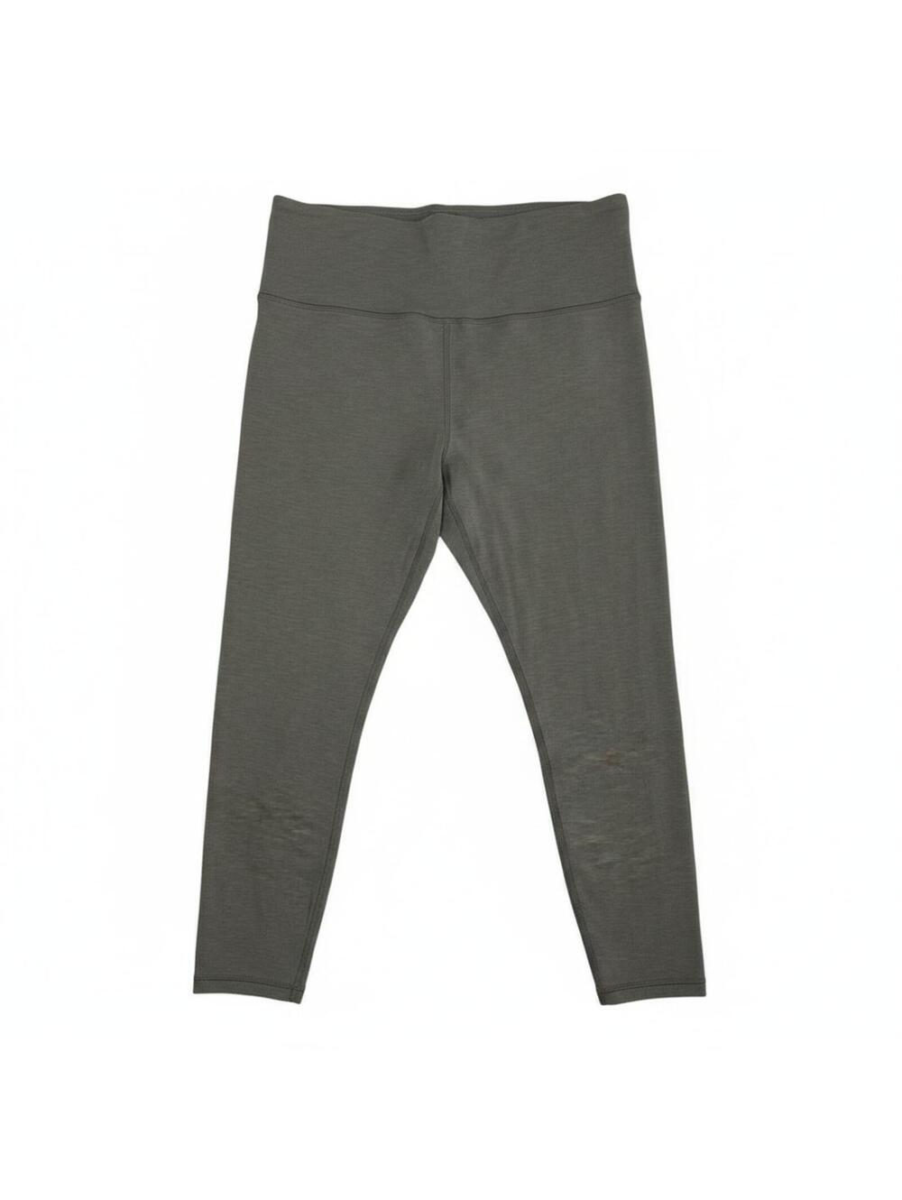 Athleta Elation Ultra High Rise 7/8 Leggings Gray Size Large Yoga Activewear